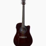 GUITARRA ELECTROACÚSTICA 41'' CON FORRO (ROJO)