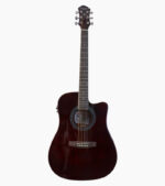 GUITARRA ELECTROACÚSTICA 41'' CON FORRO (ROJO)