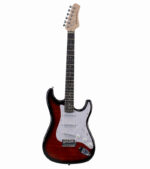 GUITARRA ELÉCTRICA DELUXE CON FORRO (SUNBURST)