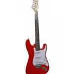 GUITARRA ELECTRICA CON FORRO (ROJO)