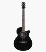 GUITARRA ELECTROACÚSTICA 39" CON FORRO (NEGRO)