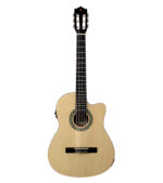 GUITARRA ELECTROACÚSTICA 39" CON FORRO (NATURAL)