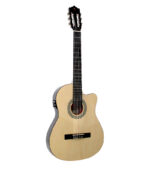 GUITARRA ELECTROACÚSTICA 39" CON FORRO (NATURAL) - Imagen 2