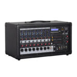 AMPLIFICADOR DE AUDIO 1000W 8 CANALES CON USB, MIXER