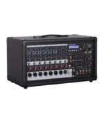 AMPLIFICADOR DE AUDIO 1000W 8 CANALES CON USB, MIXER