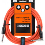CABLE PARA INSTRUMENTO 1/4 A 1/4 10FT (ANARANJADO)