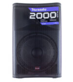 COLUMNA AMPLIFICADA 12" RECARGABLE CON USB,MP3,BT + 2 MICROFONOS INALAMBRICOS