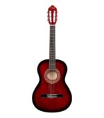 GUITARRA CLASICA 36" CON FORRO (ROJA)