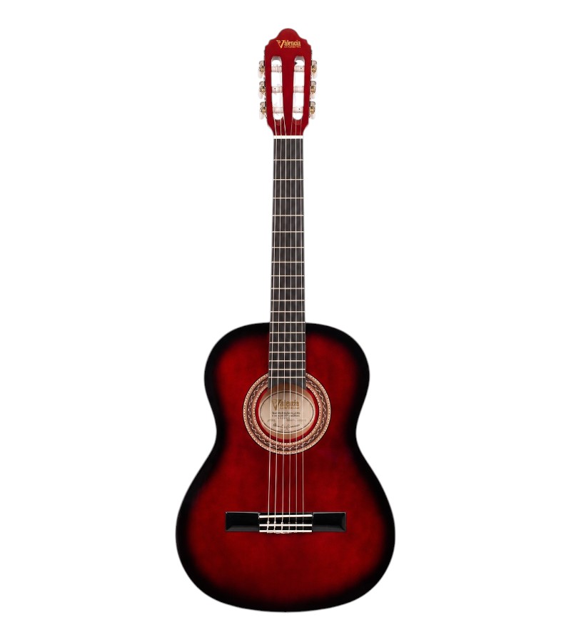 V-VC103RDS GUITARRA CLASICA 36" CON FORRO (ROJA) - Imagen 1