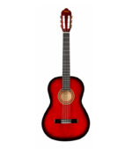 GUITARRA CLASICA 39" CON FORRO (ROJA)