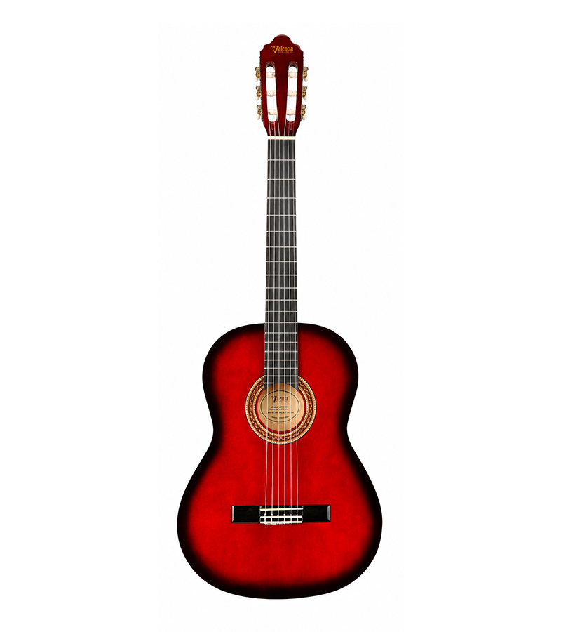V-VC104RDS 1 GUITARRA CLASICA 39" CON FORRO (ROJA) - Imagen 1