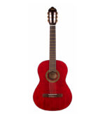 GUITARRA CLASICA 39" CON FORRO (ROJO VINO)
