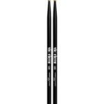 BAQUETAS 5A PUNTA DE MADERA (NEGRO) VIC FIRTH