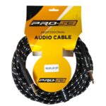 CABLE PARA INSTRUMENTO 1/4 A 1/4 25FT (FORRADO)