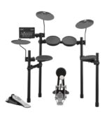 BATERIA ELECTRONICA CON ADAPTADOR PA-3 Y PEDAL DE BOMBO