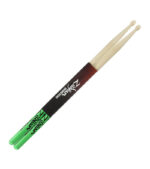BAQUETAS 5A PUNTA DE MADERA (NATURAL,VERDE DIP)