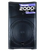 COLUMNA AMPLIFICADA 15"  RECARGABLE CON USB, SD, MP3, BT + 2 MICROFONOS