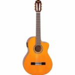 GUITARRA ELECTRO ACUSTICA 39" CUTAWAY CON FORRO (NATURAL)