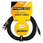 CABLE 3.5 STEREO MACHO A 2 RCA MACHO 15FT
