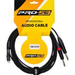 CABLE TIPO C A 2 1/4 MONO 15FT (4.57M)